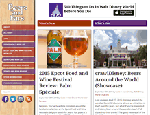 Tablet Screenshot of beersandears.net